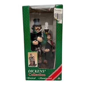 Holiday Creations Dickens Collection‎ Musical Caroler Figure Illuminated Musical